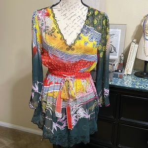 Mushka by Sienna Rose Boho Tunic Blouse